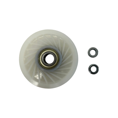 Poulie en nylon diamètre 100 mm pour porte de garage