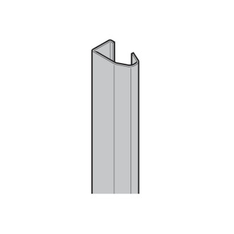 Rail de guidage vertical gauche avec perforations carrées Hormann Référence 3044800