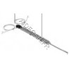 Ensemble ressorts porte ISO 45 ZF Novoferm NFF42243 Ensemble ressorts porte ISO 45 ZF Novoferm NFF42243