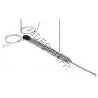 Ensemble ressorts porte ISO 45 ZF Novoferm NFF42243 Ensemble ressorts porte ISO 45 ZF Novoferm NFF42243