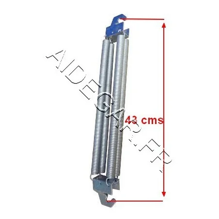 Composition 5 ressorts de traction porte garage Composition 5 ressorts de traction porte garage