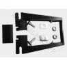 FIXATION RAIL MOTEUR/TRAVERSE ARRIERE FIXATION RAIL MOTEUR/TRAVERSE ARRIERE
