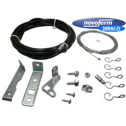 Système de déverrouillage extérieur en kit pour porte de garage sectionnelle NFF30148