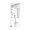 Kit de déverrouillage extérieur pour porte sectionnelle Kit de déverrouillage extérieur pour porte sectionnelle