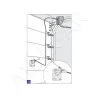 Kit de déverrouillage extérieur pour porte sectionnelle Kit de déverrouillage extérieur pour porte sectionnelle