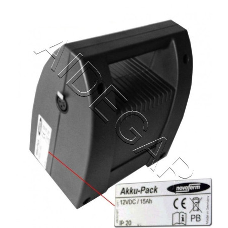 Batterie de secours pour Novomatic 423 ACCU Batterie de secours pour Novomatic 423 ACCU