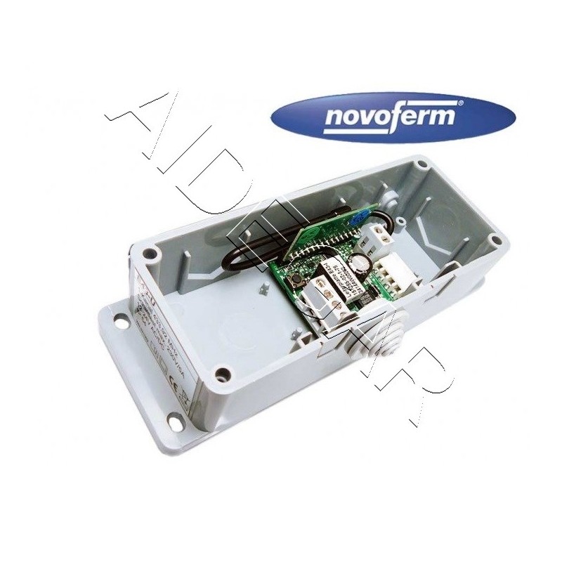 Récepteur télécommande Novoferm NFF11673 pour porte de garage  sectionnelles, basculantes et latérales