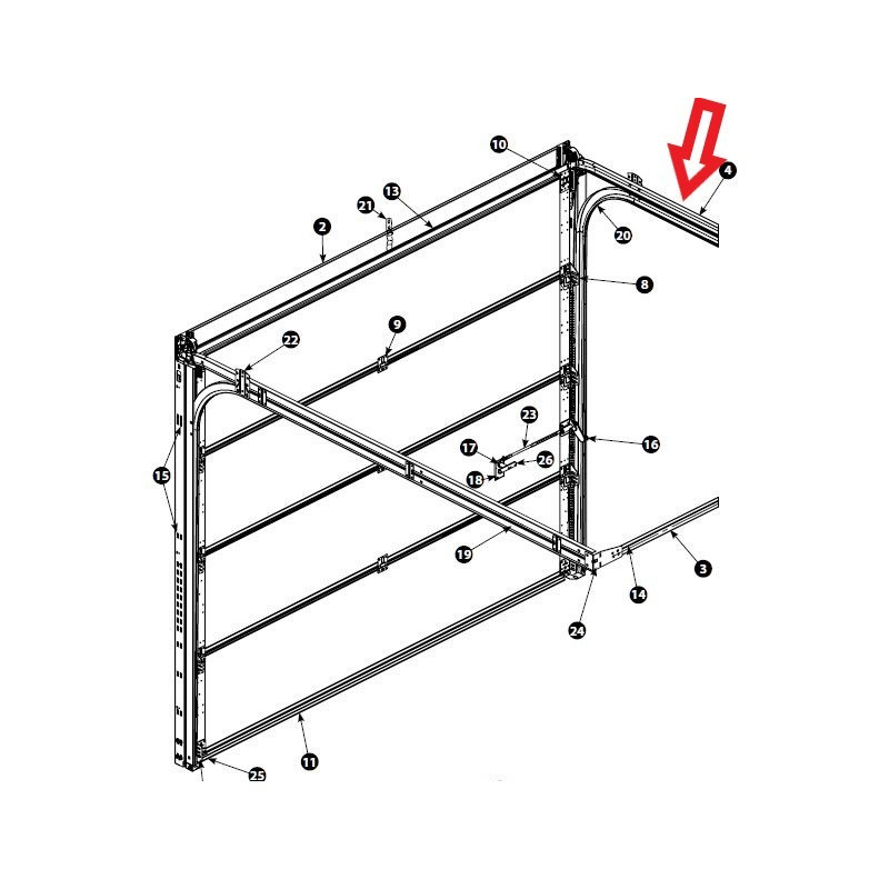 RAILS HORIZONTAUX RAILS HORIZONTAUX