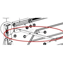 Rails horizontaux