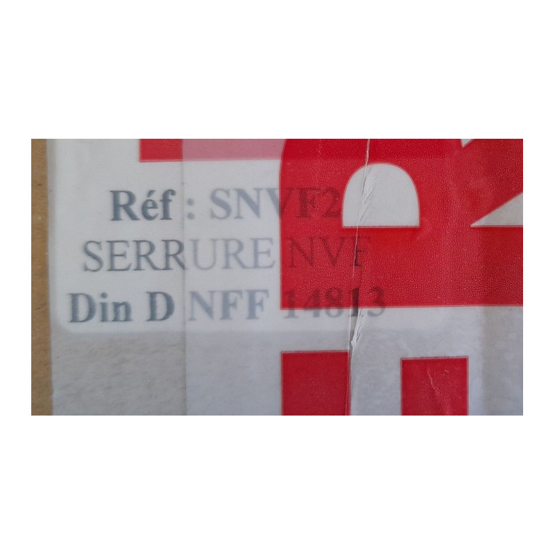 SERRURE PORTILLON MULTIPOINTS ISO 45 NFF14813 SERRURE PORTILLON MULTIPOINTS ISO 45 NFF14813