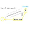 KIT SUPPORTS ROULETTES HAUTES K088306 KIT SUPPORTS ROULETTES HAUTES K088306