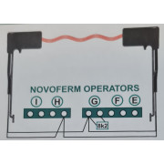 Kit barrage cellule de sécurité speciale porte sectionnelle motorisée NFF14882