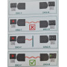 Kit barrage cellule de sécurité speciale porte sectionnelle motorisée NFF14882 Kit barrage cellule de sécurité speciale porte sectionnelle motorisée NFF14882