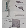 Kit barrage cellule de sécurité speciale porte sectionnelle motorisée NFF14882 Kit barrage cellule de sécurité speciale porte sectionnelle motorisée NFF14882
