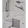 Kit barrage cellule de sécurité speciale porte sectionnelle motorisée NFF14882 Kit barrage cellule de sécurité speciale porte sectionnelle motorisée NFF14882