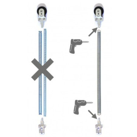 Ressorts compatibles Portes garage sectionnelles Hormann 752 Ressorts compatibles Portes garage sectionnelles Hormann 752