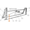 Tringlerie DL sans portillon Novoferm NFF42100 Tringlerie DL sans portillon Novoferm NFF42100