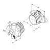 Ressort torsion diamètre intérieur 51 mm Ressort torsion diamètre intérieur 51 mm