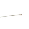 Câble acier 4 mm avec cosse coeur et manchon serti Câble acier 4 mm avec cosse coeur et manchon serti