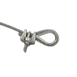 Câble de rallonge de porte de garage en acier galvanisé Ideal Security,  12,5 pi, paq. 2