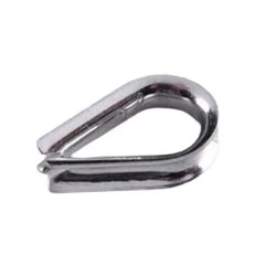 Cosse coeur pour cable acier diam 4 mm et 5 mm