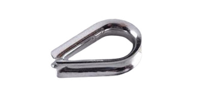 Cosse coeur pour cable acier diam 4 mm et 5 mm
