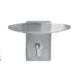 Poignée et serrure INOX novoferm