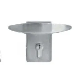 Poignée et serrure INOX novoferm