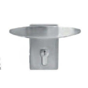 Poignée et serrure INOX novoferm
