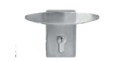 Poignée et serrure INOX novoferm