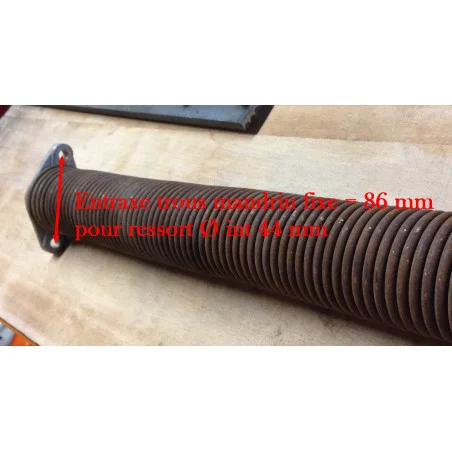 Ressort torsion pour garage diamètre 44 mm Ressort torsion pour garage diamètre 44 mm