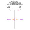 SERRURE POUR PORTILLON EN ACIER A GAUCHE 80225001 SERRURE POUR PORTILLON EN ACIER A GAUCHE 80225001
