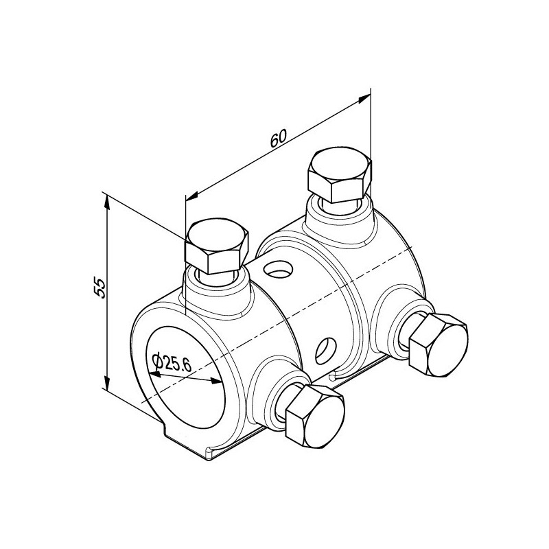 Accouplement pour porte NOVOFERM 65330000