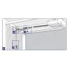 Kit de déverrouillage extérieur pour porte basculante Kit de déverrouillage extérieur pour porte basculante