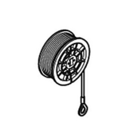 Tambour gauche avec câble Normstahl A702330 Tambour gauche avec câble Normstahl A702330
