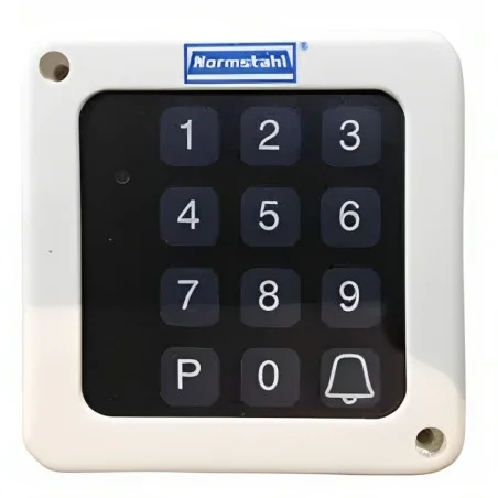 Clavier à Code Radio 3 Canaux 40 MHz Normstahl 400902930000 Clavier à Code Radio 3 Canaux 40 MHz Normstahl 400902930000