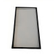 Vitrage acrylique transparent  ép. 19 mm  217x404mm K140417