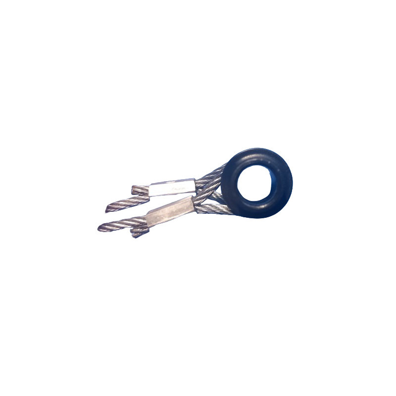 Cable double pour porte sectionnelle