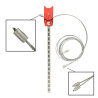 ENSEMBLE POULIE CABLE pour hauteur de porte de 2125 mm ENSEMBLE POULIE CABLE pour hauteur de porte de 2125 mm