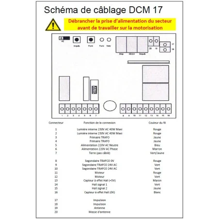 Electronique moteur ultra DCM 17 400954020000 Electronique moteur ultra DCM 17 400954020000