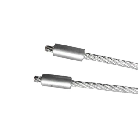 Câble Double Hormann Ferrure Z longueur 2490mm pour porte de hauteur 2000mm Câble Double Hormann Ferrure Z longueur 2490mm pour porte de hauteur 2000mm