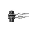 Câble Double Hormann Ferrure Z longueur 2490mm pour porte de hauteur 2000mm Câble Double Hormann Ferrure Z longueur 2490mm pour porte de hauteur 2000mm