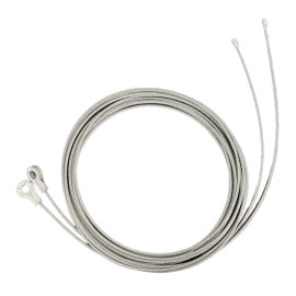 Paire de câbles en acier 6300 mm Normstahl K080481