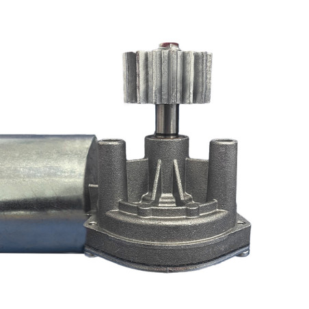 Moteur électrique 24V avec pignon en aluminium Normstahl T14118 Moteur électrique 24V avec pignon en aluminium Normstahl T14118