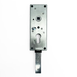 Serrure de porte sans cylindre à verrouillage vertical Normstahl H700110