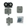 Kit Charnières / Galets Iso45 latérale Novoferm NFF41520 Kit Charnières / Galets Iso45 latérale Novoferm NFF41520