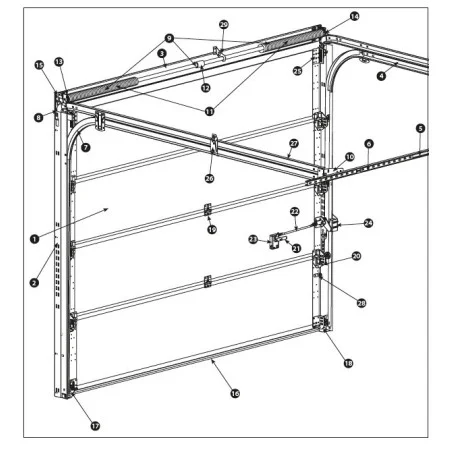Tige de tringlerie Iso 45 Novoferm NFF11109 Tige de tringlerie Iso 45 Novoferm NFF11109