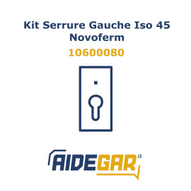 Kit Serrure Gauche Iso 45 RT 10600080
