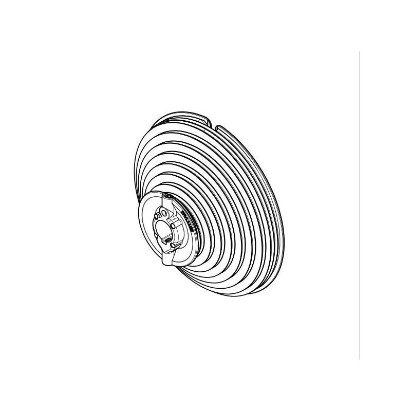 Paire de tambours pour système vertical