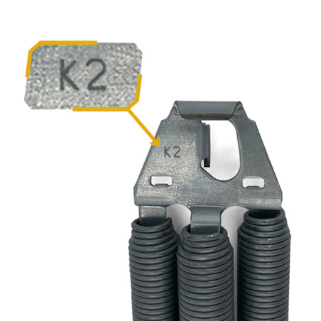 Ressorts Traction K2 garage Novoferm 80026029 Ressorts Traction K2 garage Novoferm 80026029